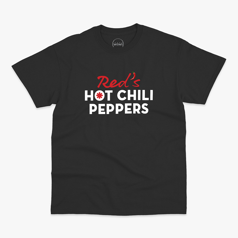 Polera premium Red Hot Chili red hombre 1