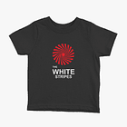 Polera White Stripes mint niños 1