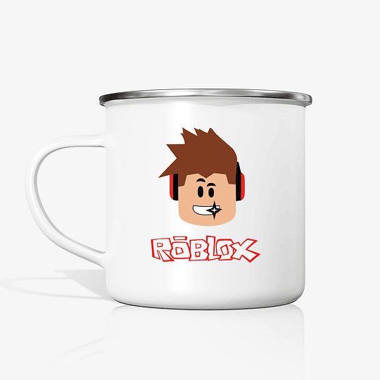 Taza Roblox AV1 metalica enlozada