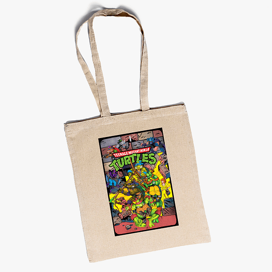 Bolso tote Tortugas Ninja arte I