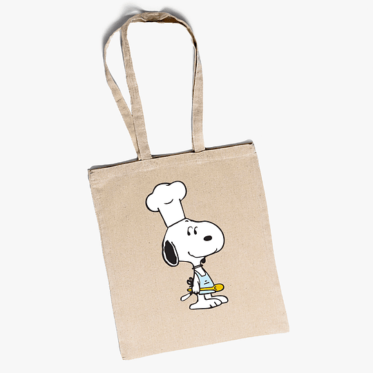 Bolso tote Snoopy chef cocinero