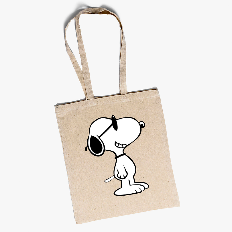 Bolso tote Snoopy cool gafas 