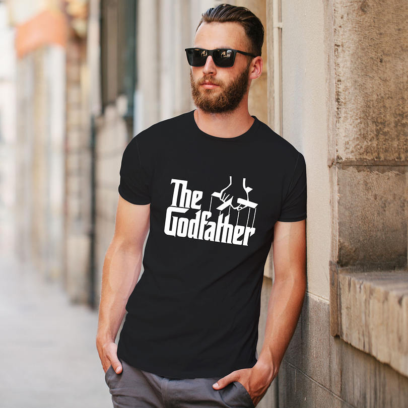 Polera premium The Godfather hombre 7