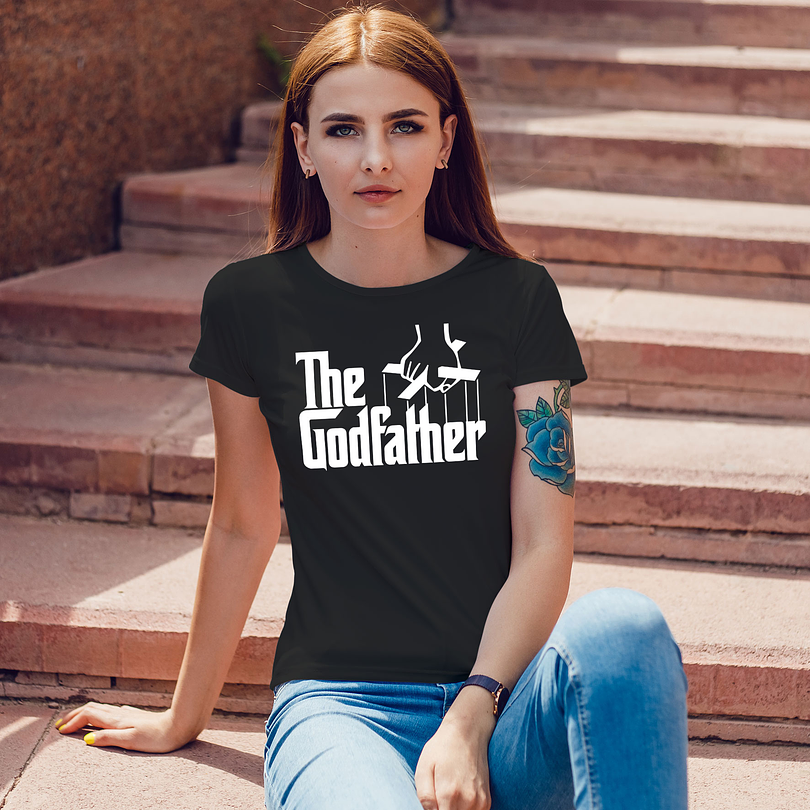 Polera premium The Godfather mujer 6