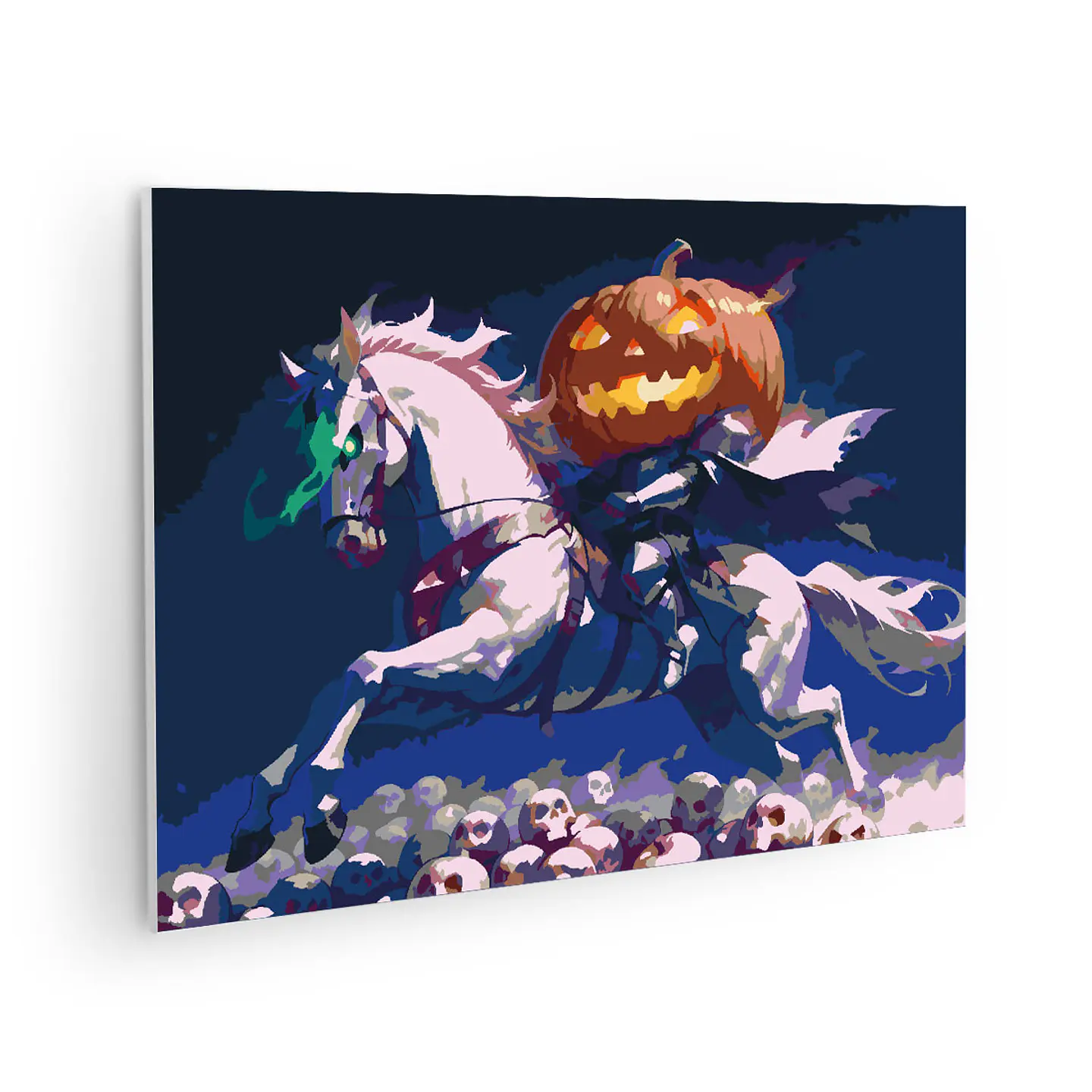 El caballero de Halloween  - Kit de Pinturas por Números 34x45cm - Detalle Alto 1