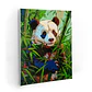 Luna la Panda - Kit de Pinturas por Números 34x45cm - Detalle Alto - Miniatura 1