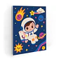 Astronauta Guardian del Bosque - Kit de Pinturas por Números 25x34cm - Detalle Bajo - Miniatura 1