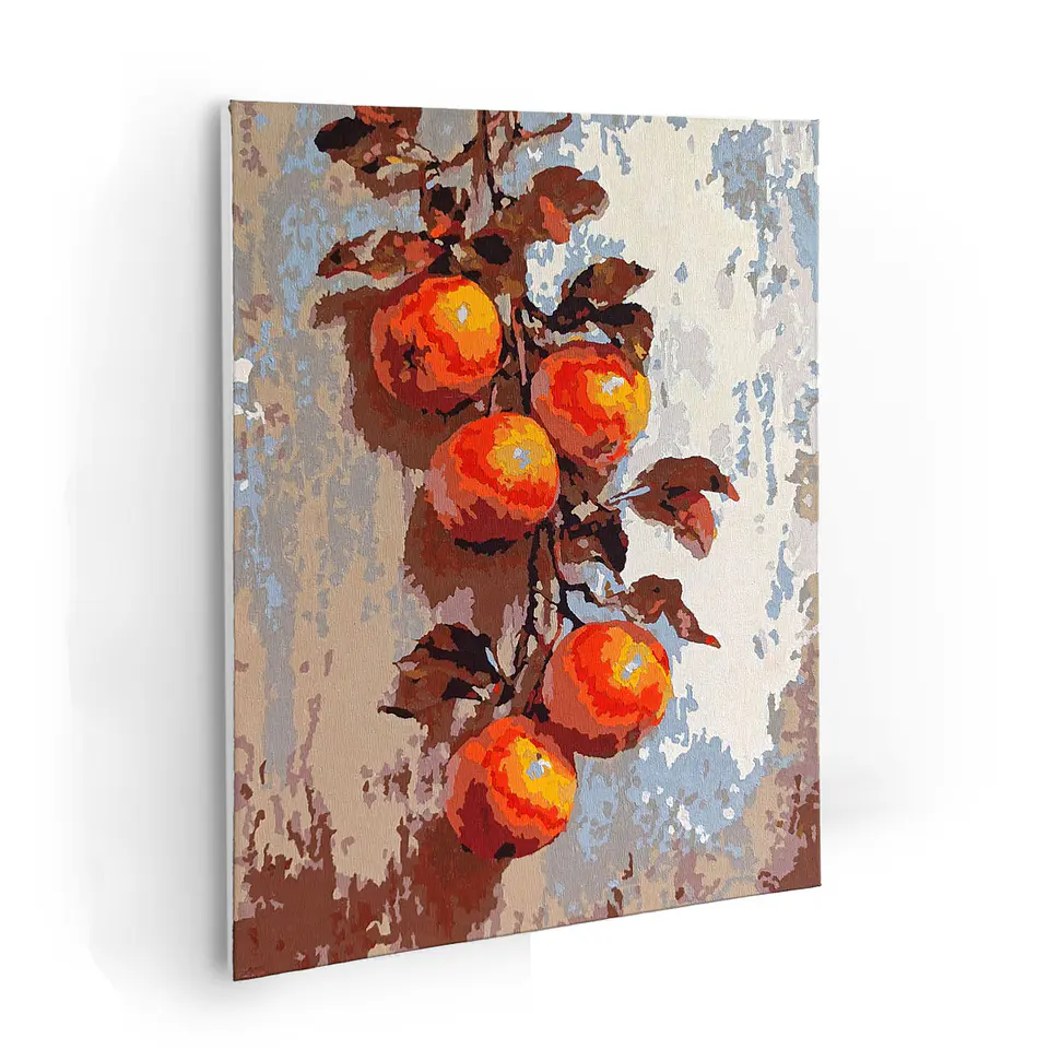 Caqui - Kit de Pinturas por Números 34x45cm - Detalle Alto 1