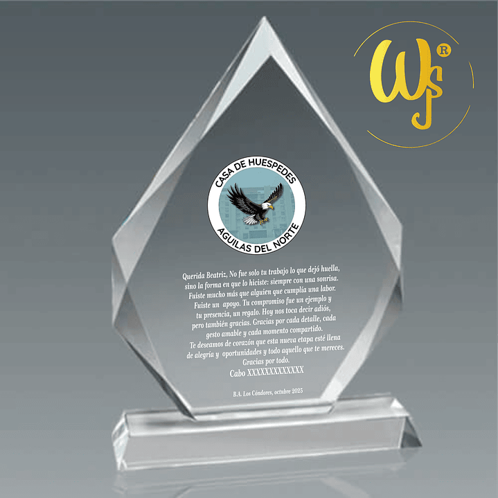 Galvano Cristal CTA23-18 2