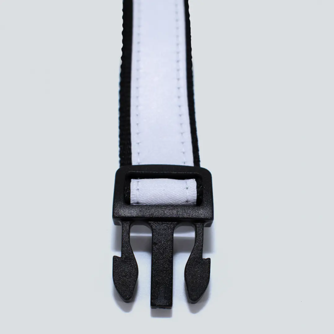 Collar perro sublimable blanco/negro 1