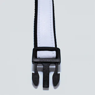 Collar perro sublimable blanco/negro