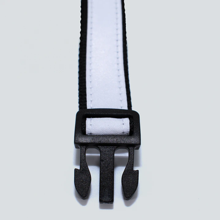 Collar perro sublimable blanco/negro 1