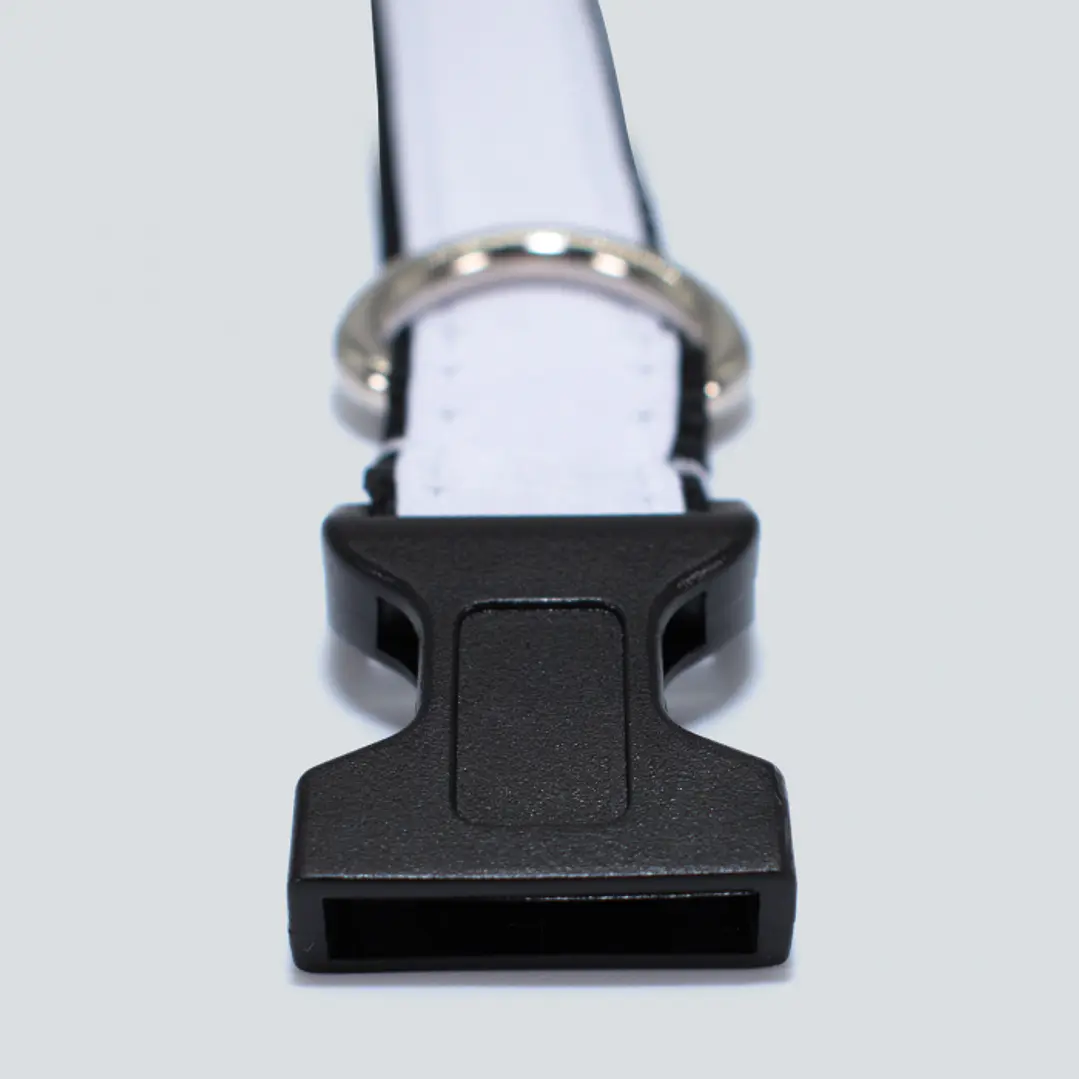 Collar perro sublimable blanco/negro 2