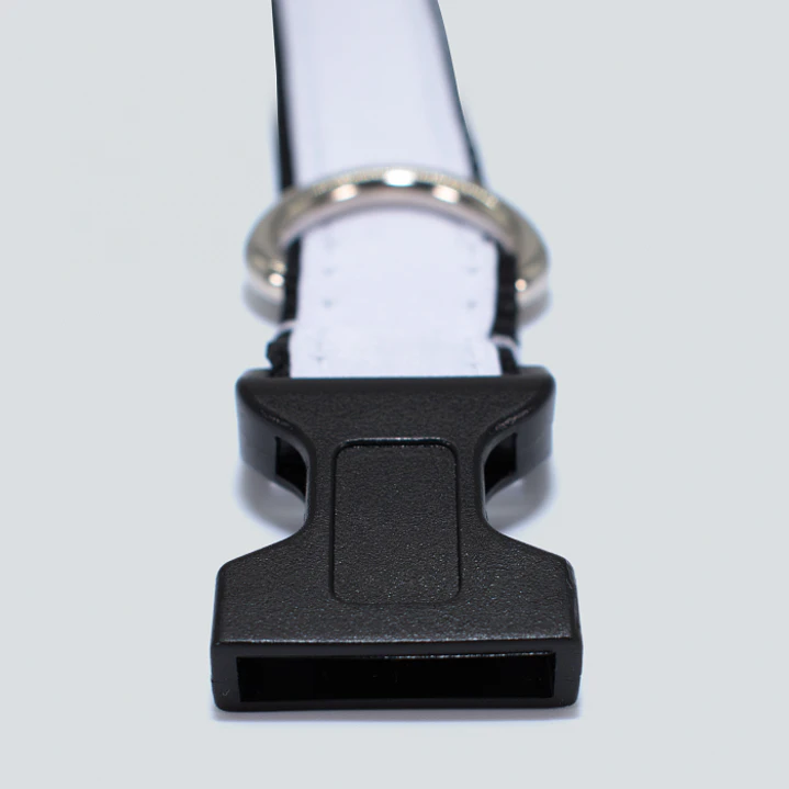 Collar perro sublimable blanco/negro 2