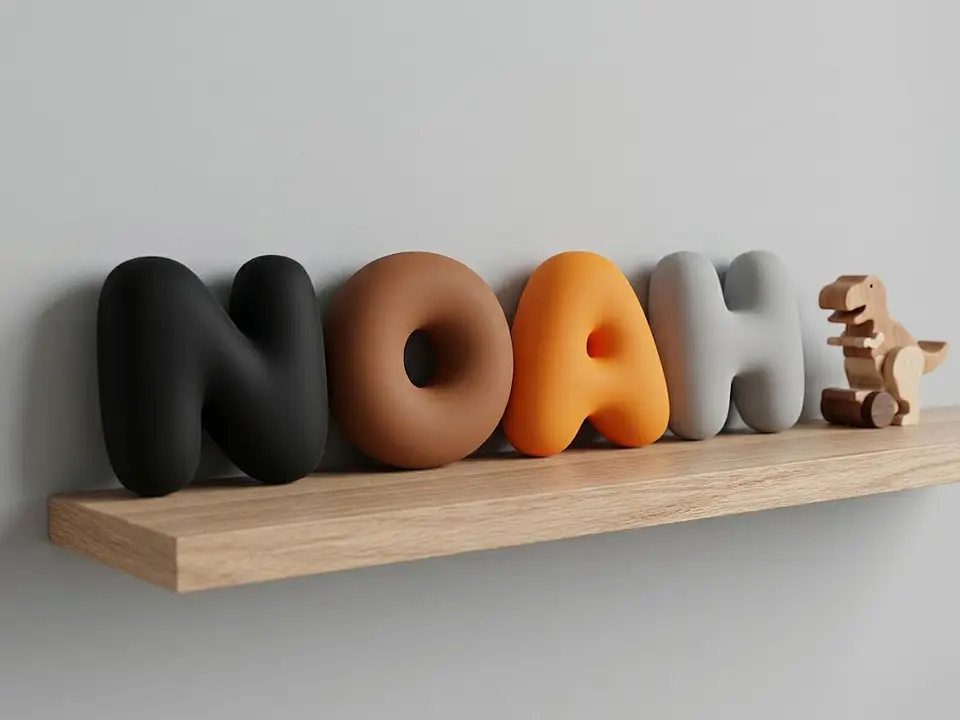 Custom Bubble Letters 2