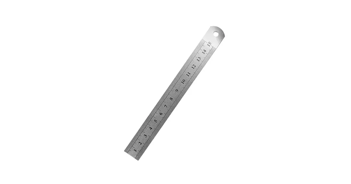 Regla de plástico de demostración de 30 cm