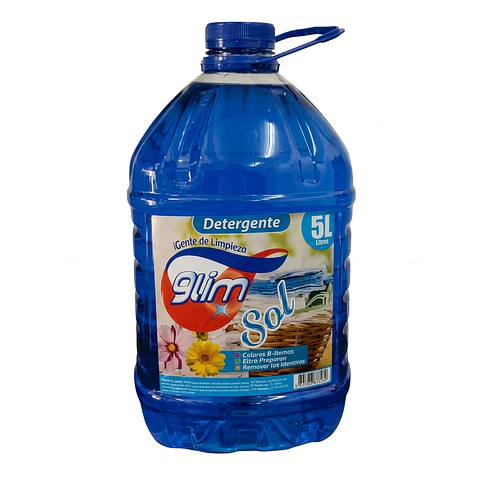 Detergente Glim-Sol (5 Litros)