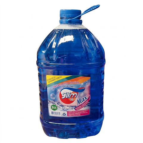 Detergente Glim-Max - Azul / Verde (5 Litros)