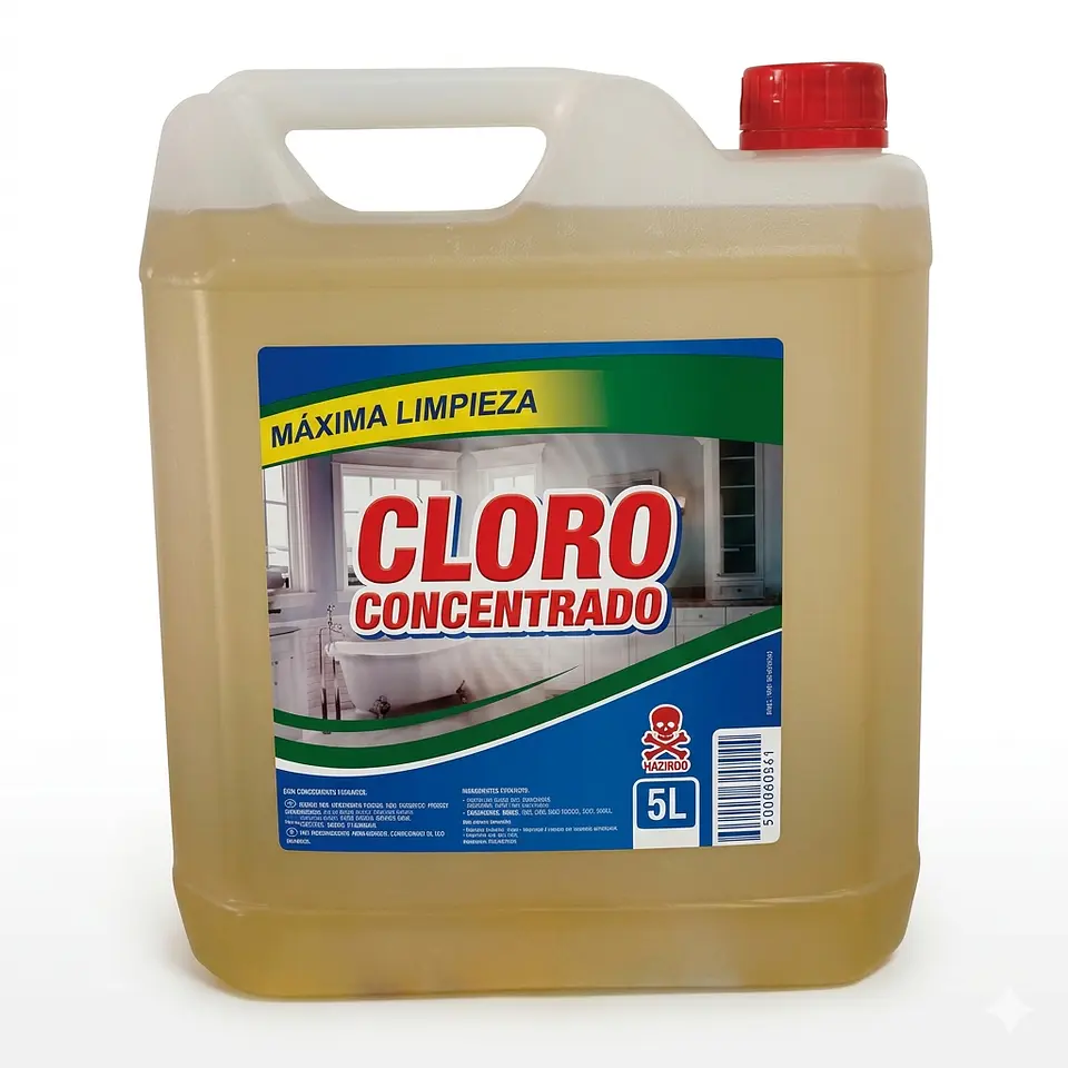 Cloro Glim - Tradicional y Concentrado (5 Litros) 1