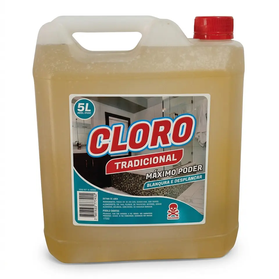 Cloro Glim - Tradicional y Concentrado (5 Litros) 2