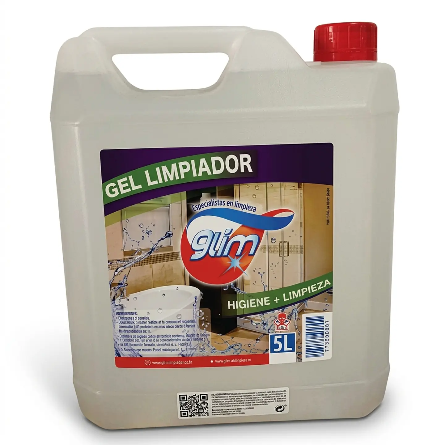 Cloro Gel Glim (1 y 5 Litros) 2