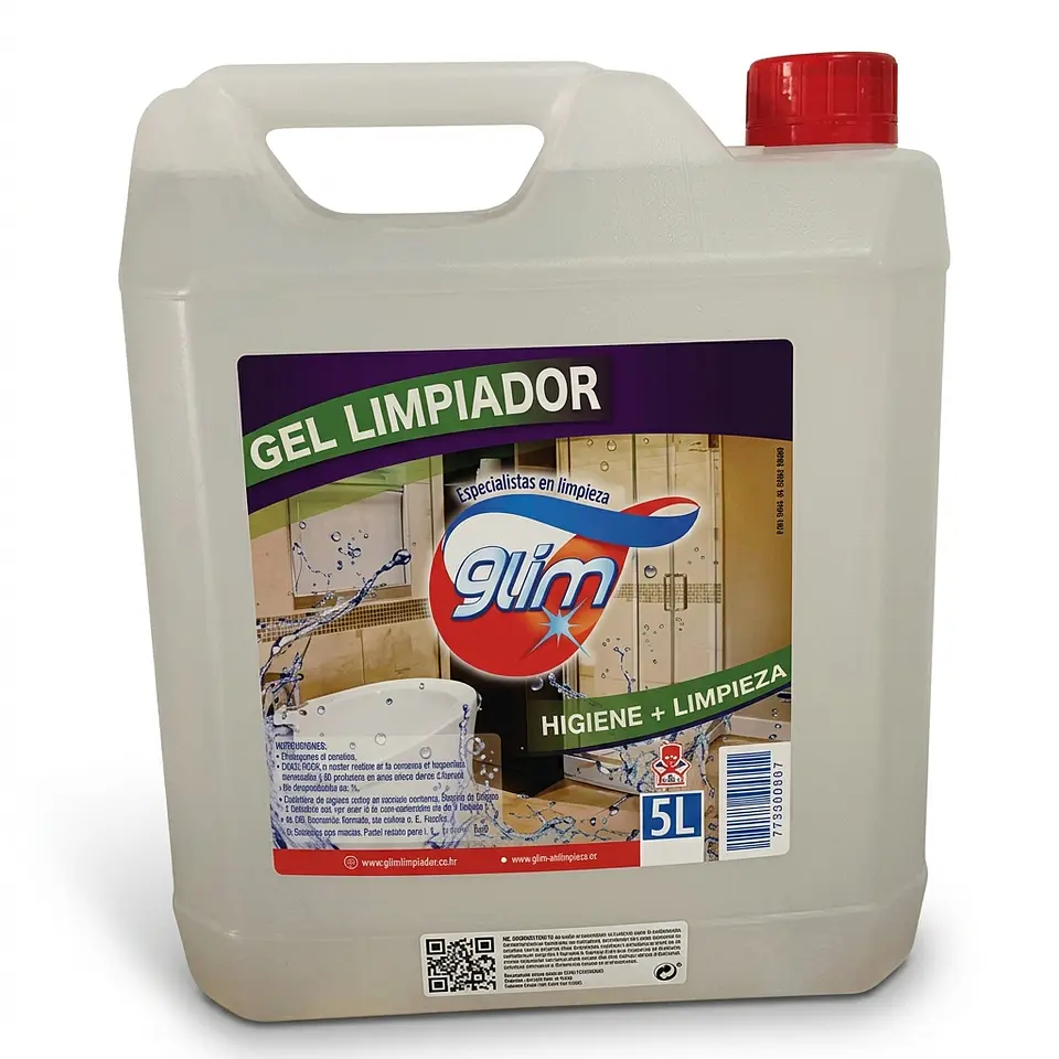 Cloro Gel Glim (1 y 5 Litros) 2