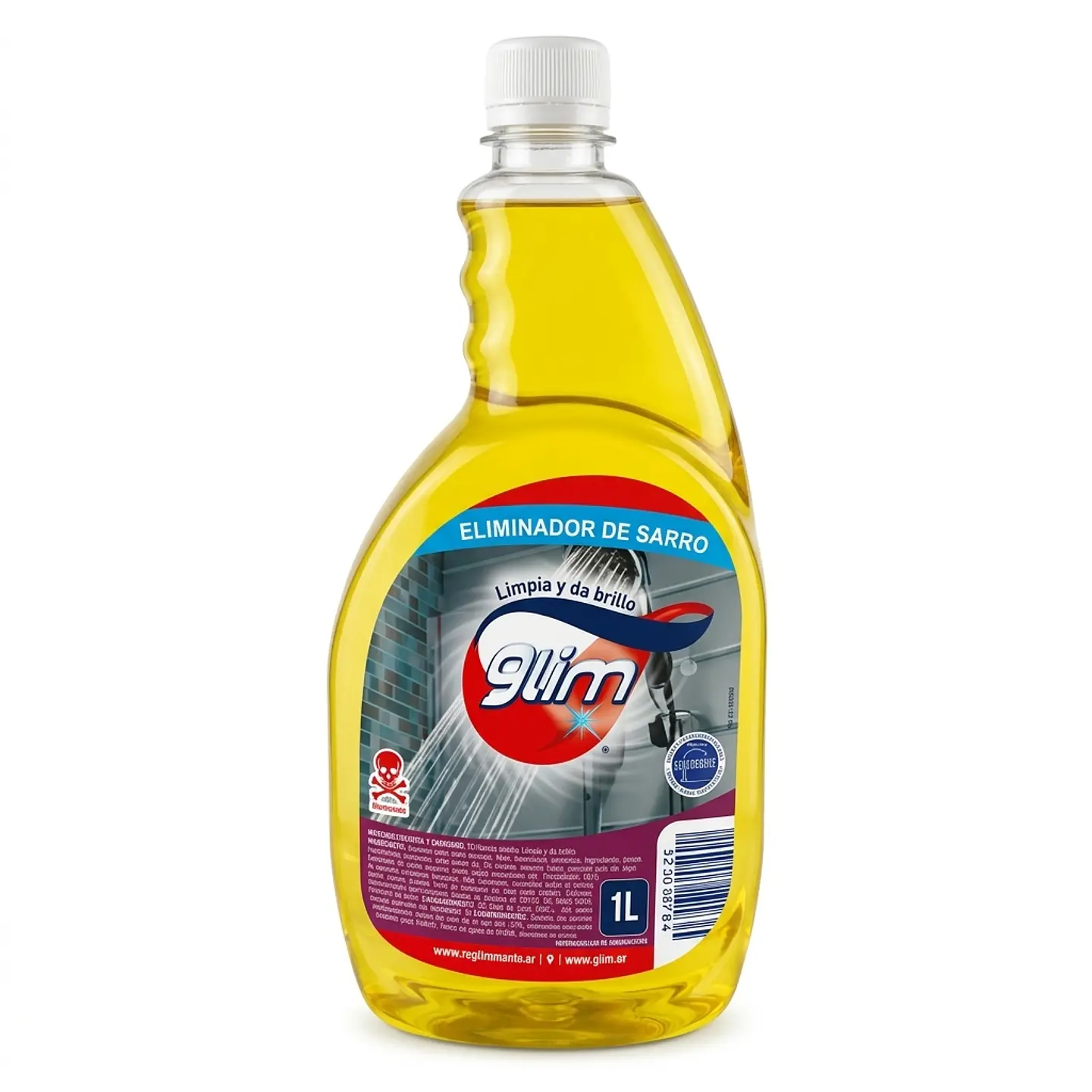 Eliminador de Sarro Glim (1 y 5 Litros) 1