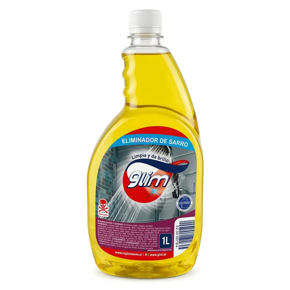 Eliminador de Sarro Glim (1 y 5 Litros) 1