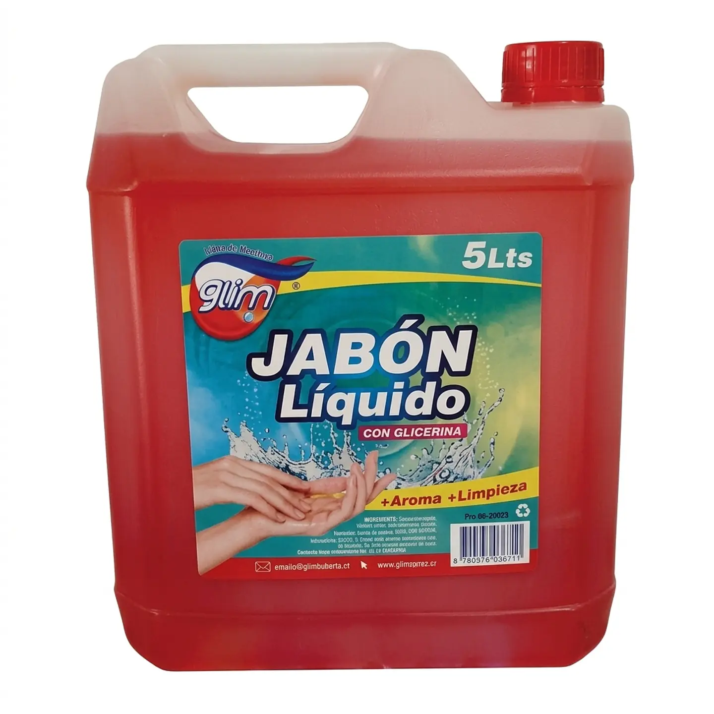Jabón Líquido Glim con Glicerina (5 Litros) 1