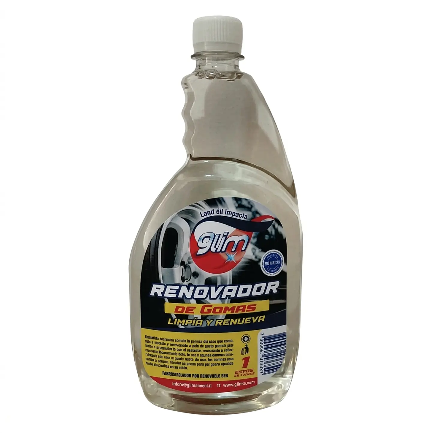 Renovador de Goma Glim (1 Litro Gatillo, Recarga y 3.75 Litros) 2