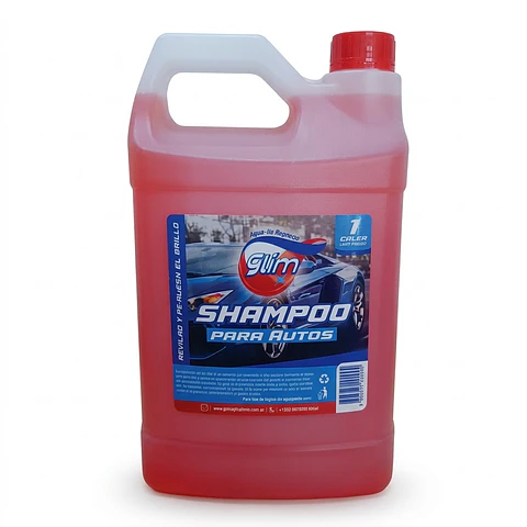 Shampoo para Autos Glim (1 Litro y 3.75 Litros)