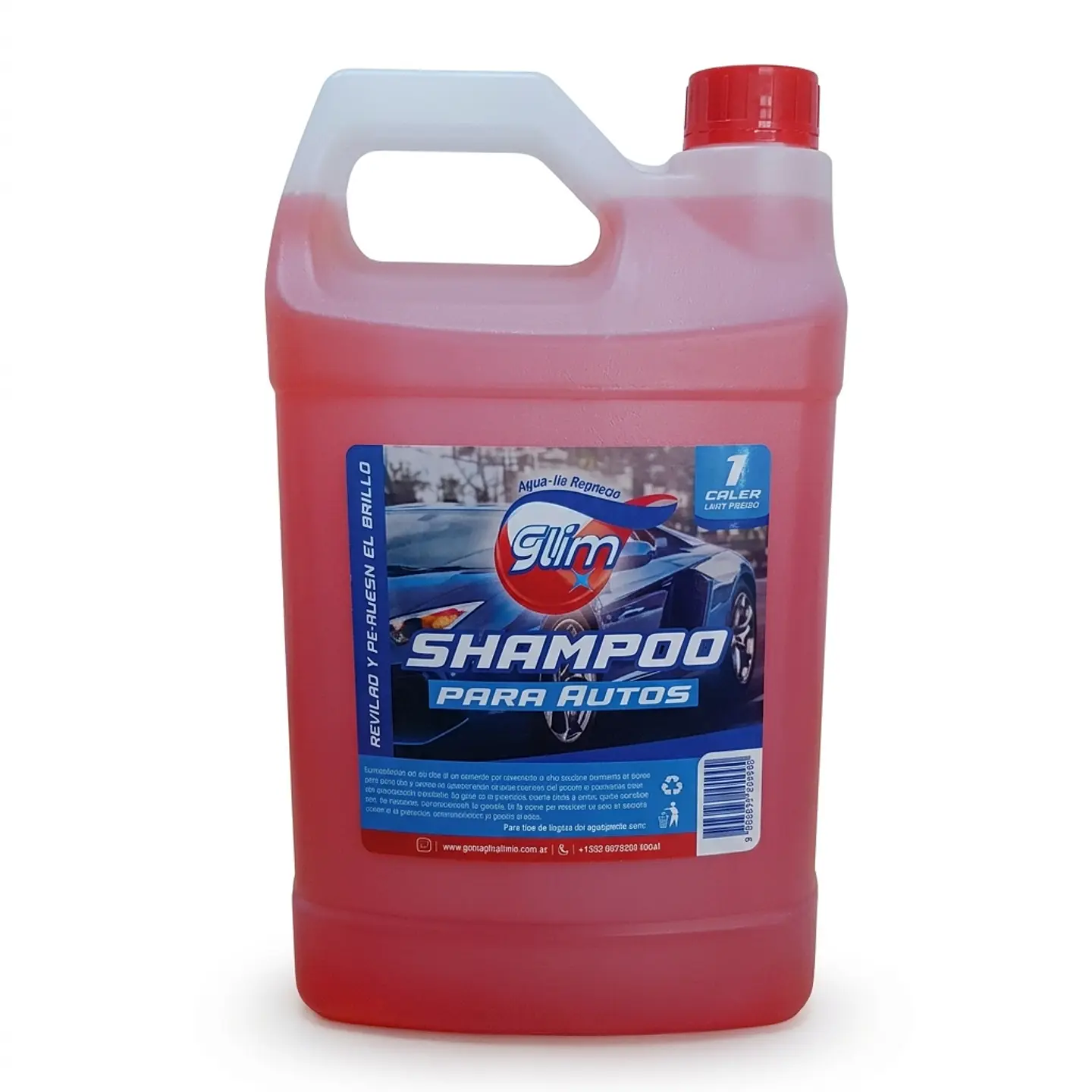 Shampoo para Autos Glim (1 Litro y 3.75 Litros) 2