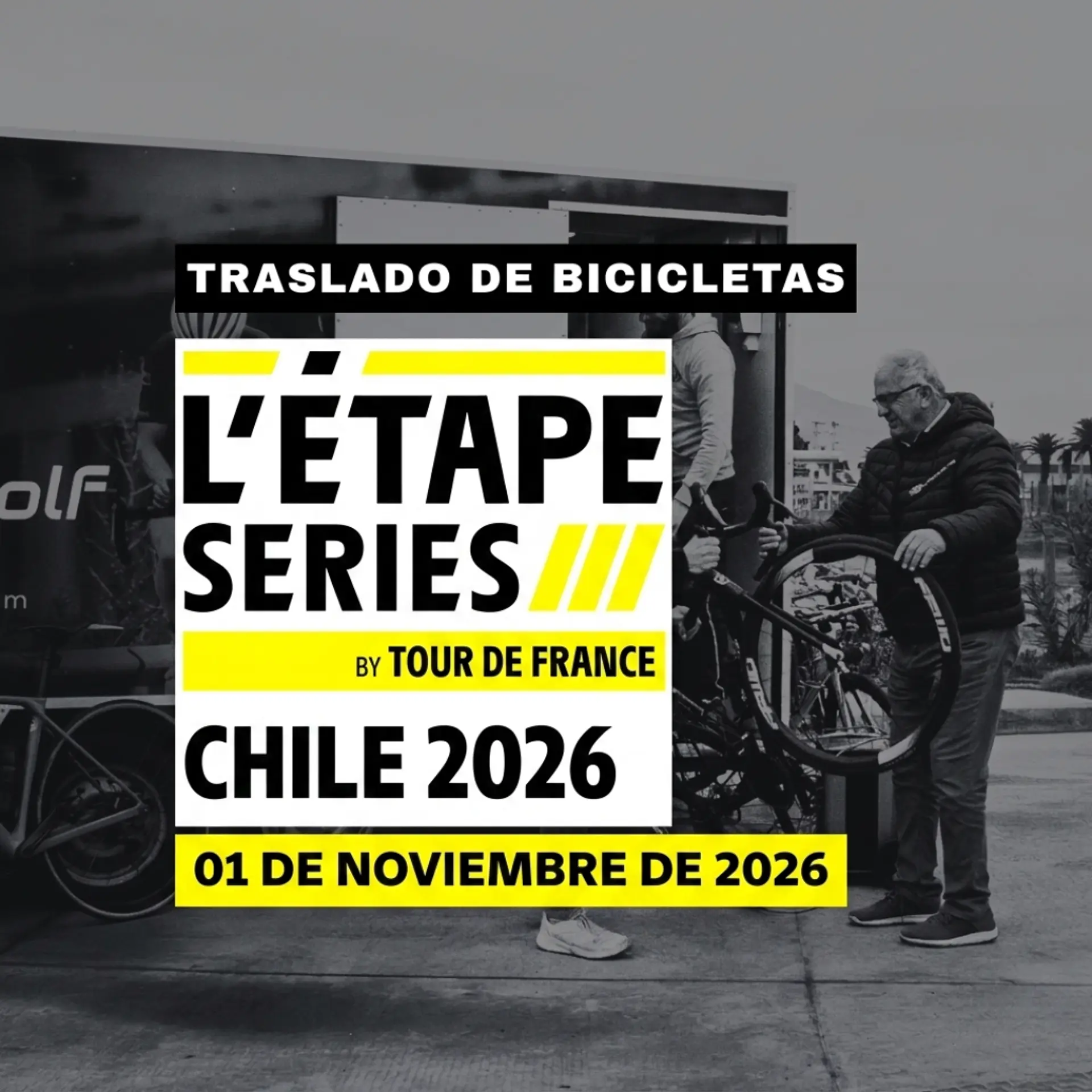 Traslado Bicicletas L’Étape Chile 2026 1