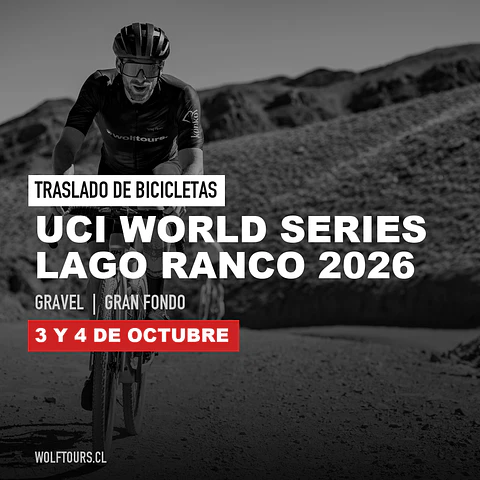 Traslado Bicicletas UCI World Series Lago Ranco 2026