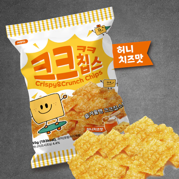 [Moti] Keuk Chips Sabor Queso Miel 45g