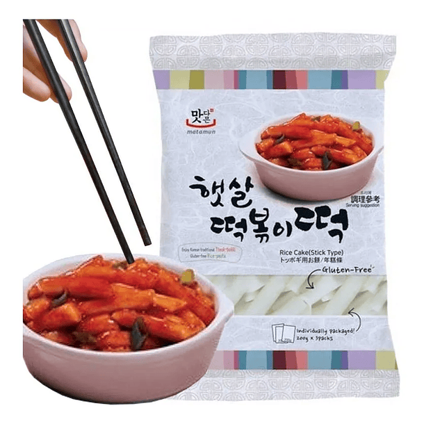 Pastel de Arroz Topokki 600g - Matamun