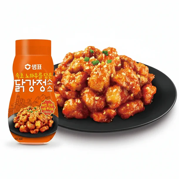 Salsa Agridulce Para Pollo Frito Coreano Sempio 360g