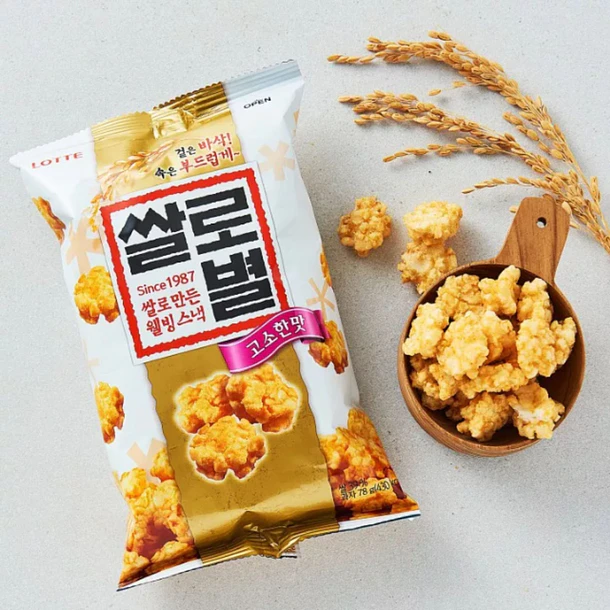 Snack Arroz Tostado Salado Y Dulce 78g 