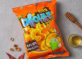 Crown Snack Caramel Corn - Maple 74g 
