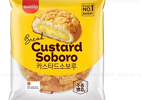 Pan dulce relleno de crema pastelera, 85 g