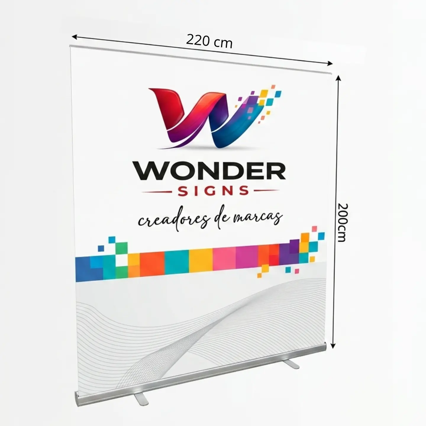 Pendón Roller 220 x 200 cm 1