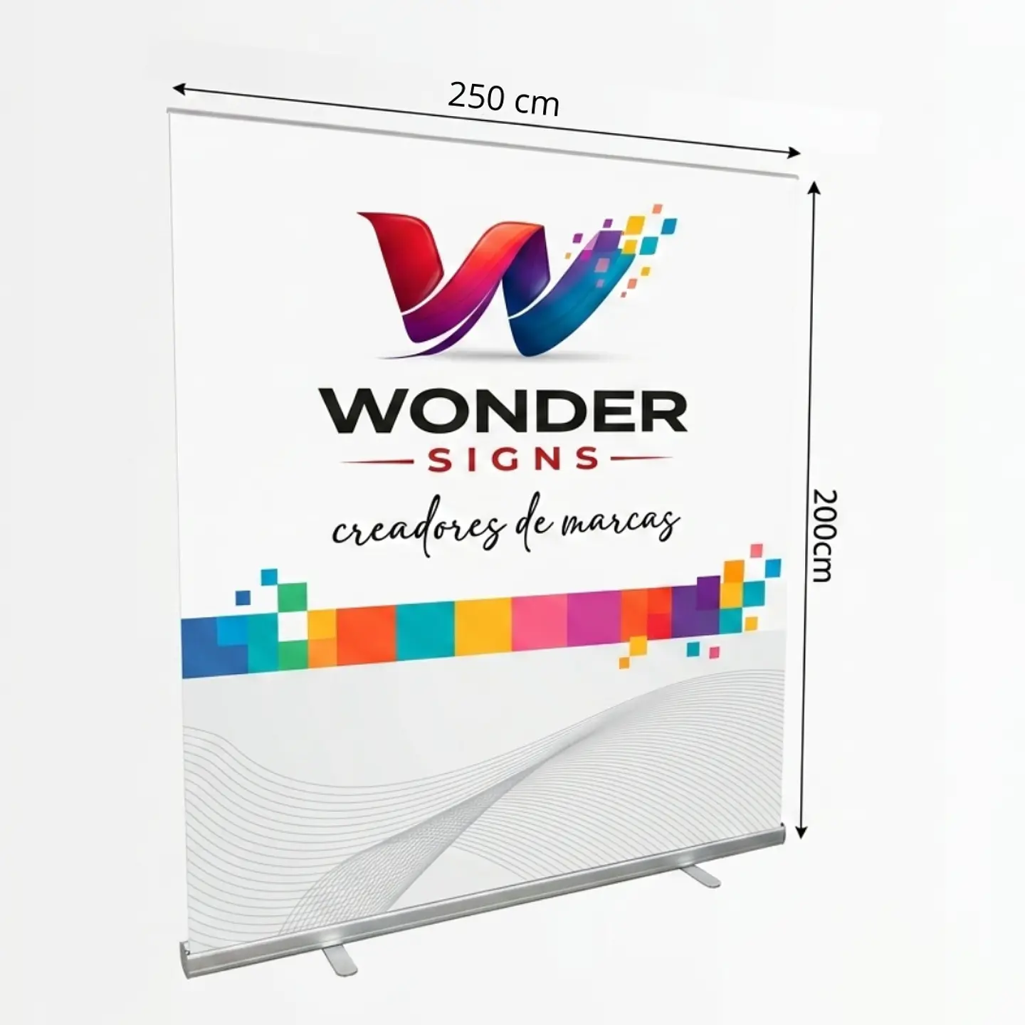 Pendón Roller 250 x 200 cm 1