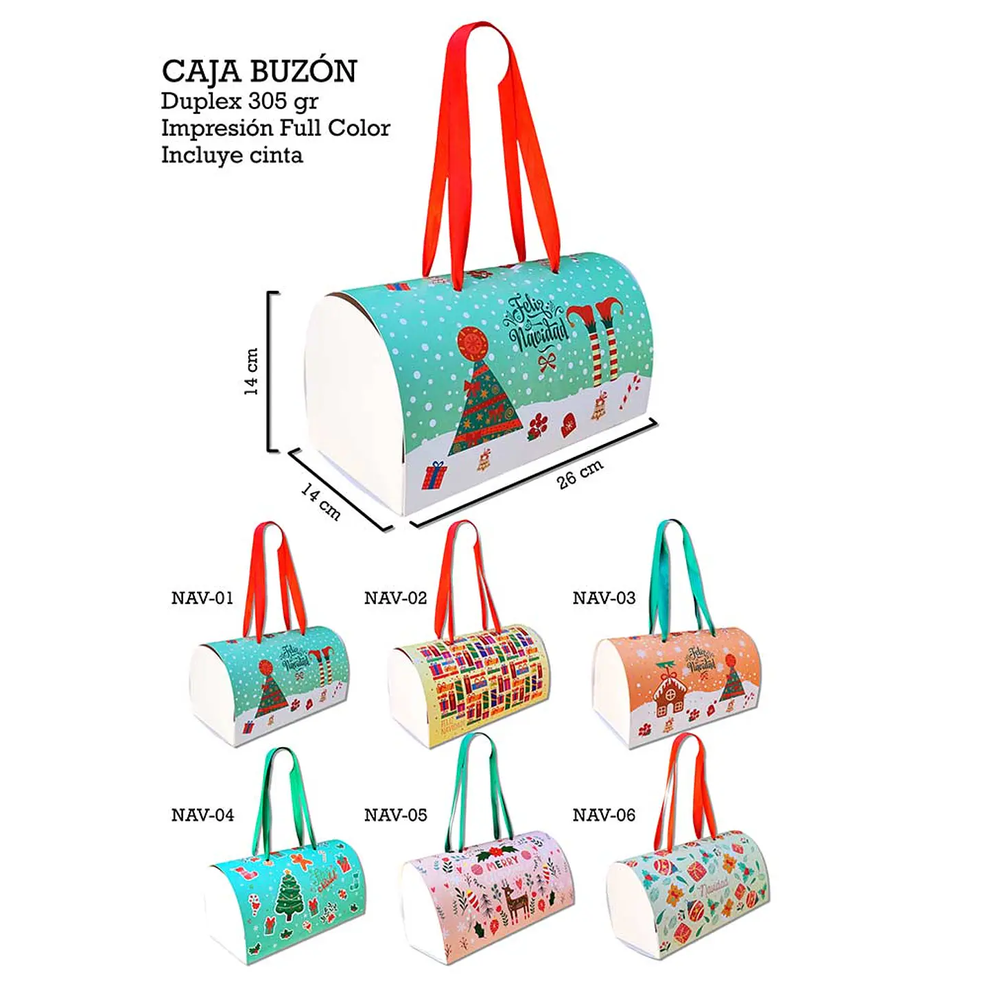 Caja buzón navidad 2