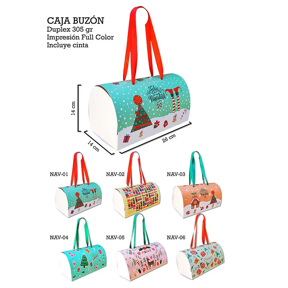 Caja buzón navidad 2