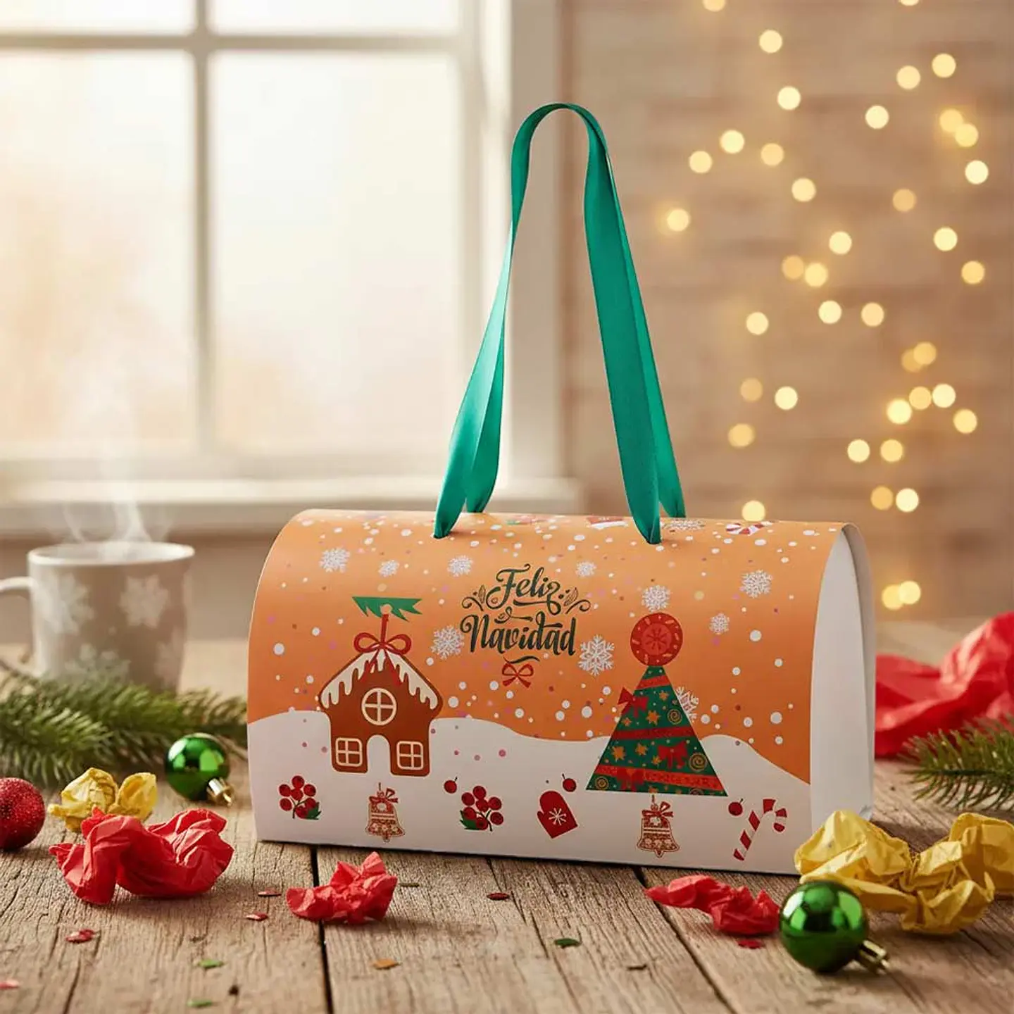 Caja buzón navidad 4