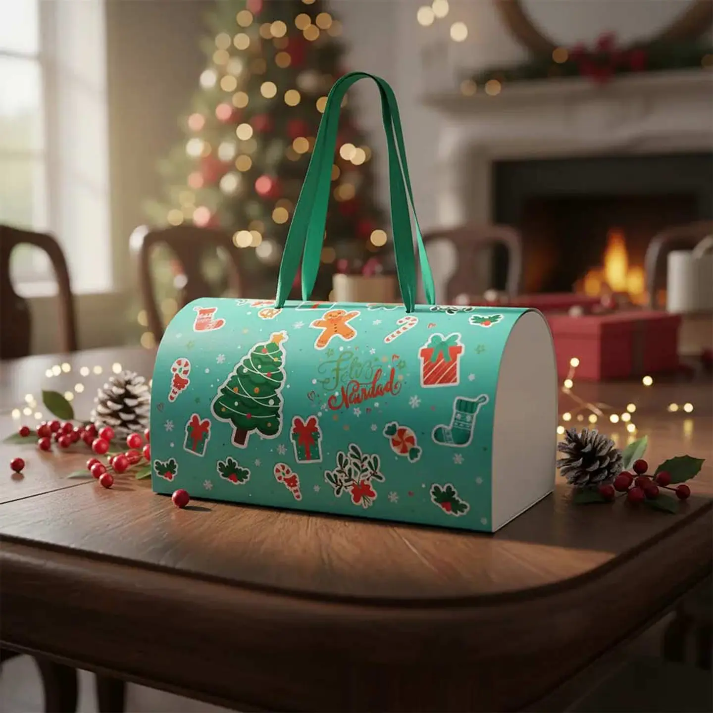Caja buzón navidad 5