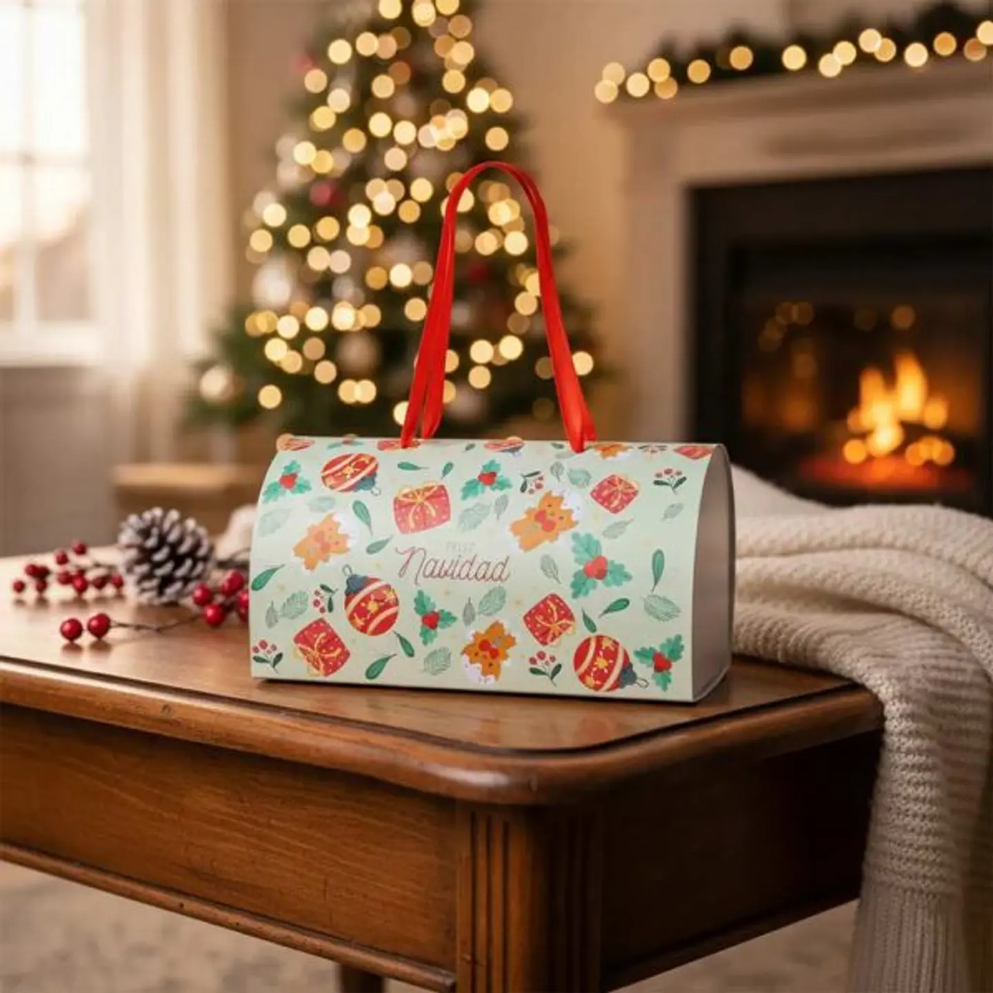 Caja buzón navidad 7