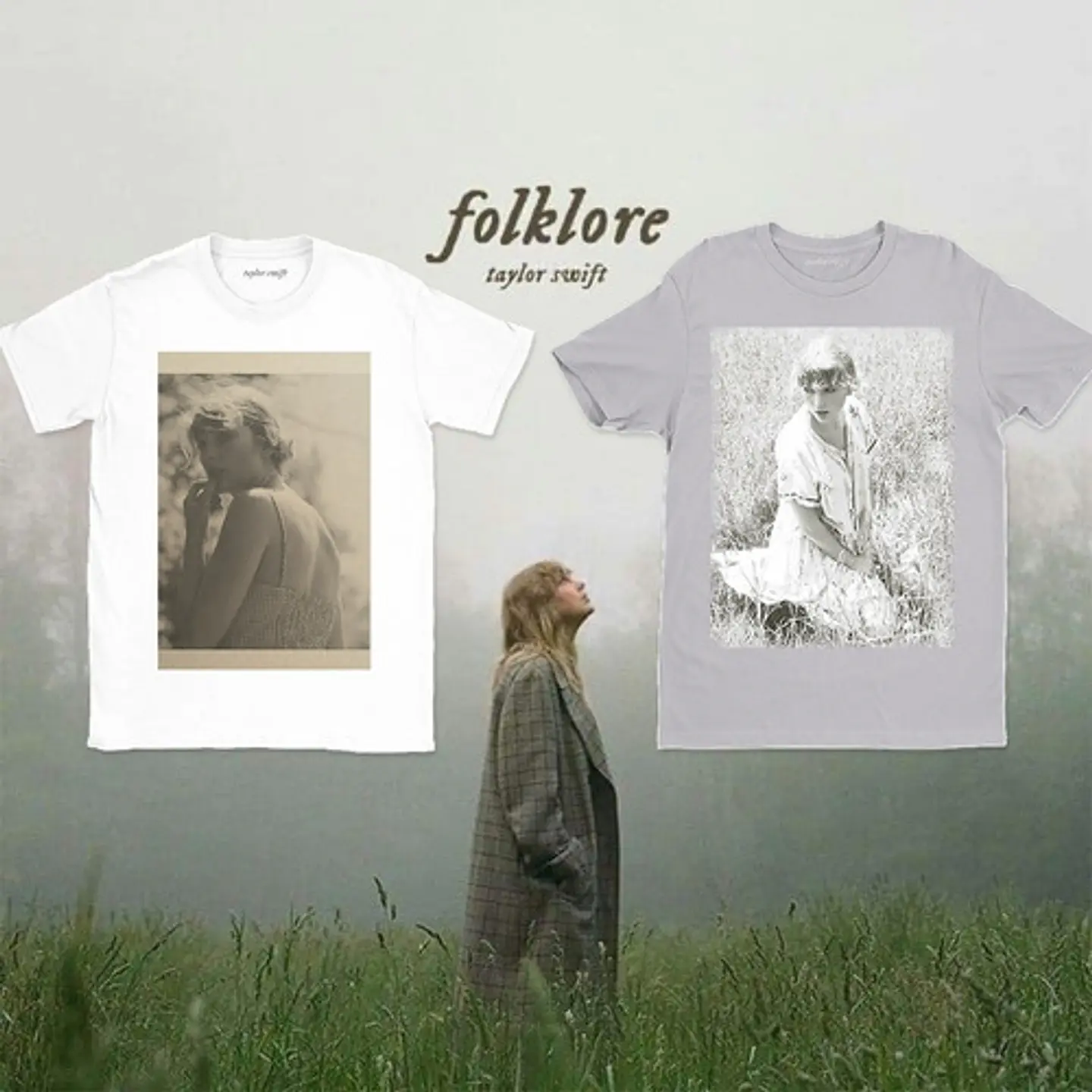 Poleras Folklore Album - Taylor Swift - Merch Oficial 14