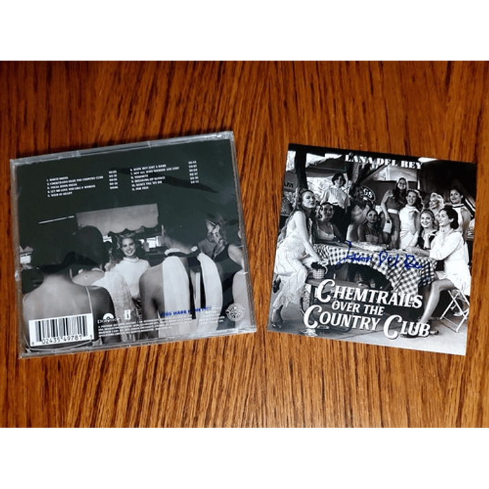 Chemtrails Over The Country Club - Lana Del Rey - CD Autografiado 3