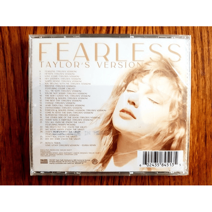 Taylor Swift - Fearless (Taylor's Version) - CD Target Edition 3